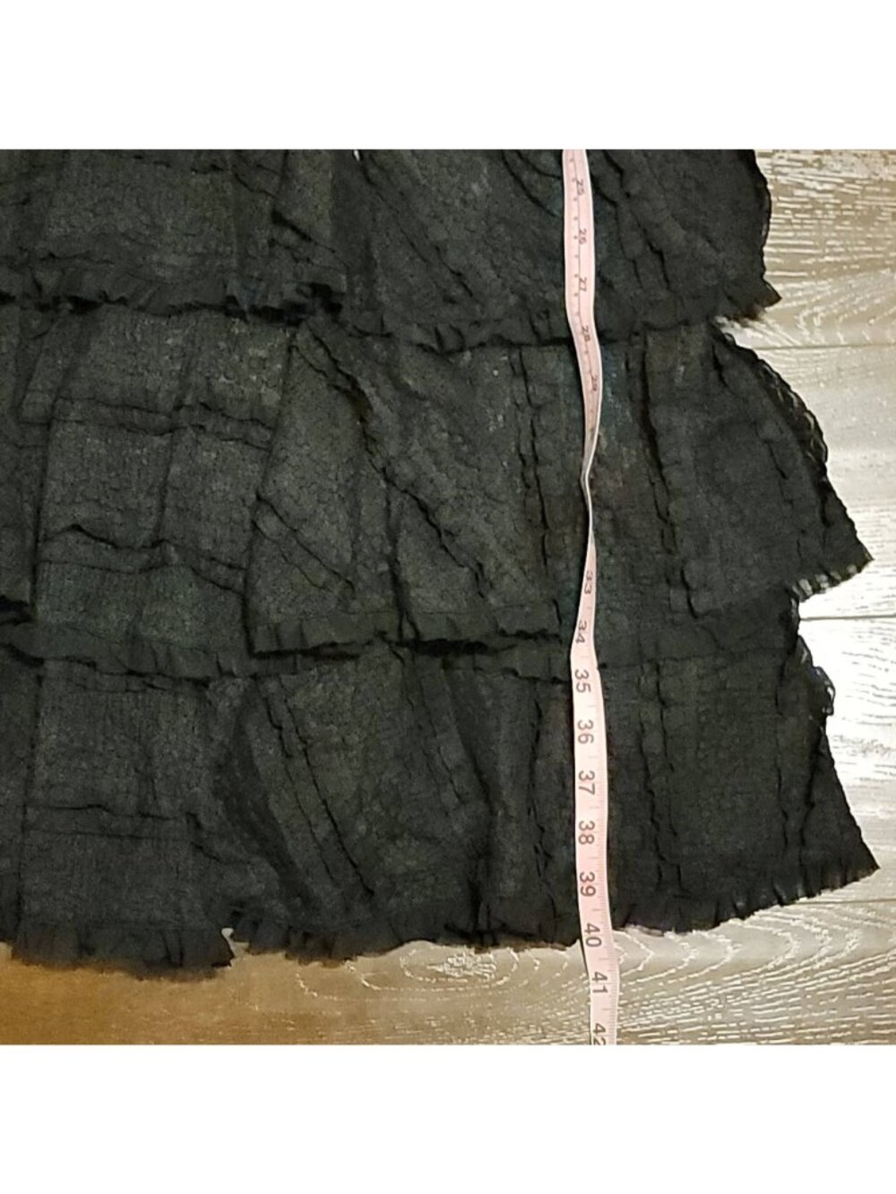 Cinq À Sept Maceio Lace Tiered Dress Formal Elegant Designer Black Tie Womens 12 - Picture 6 of 8